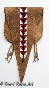 Native American beaded belt bag, Artsy Fartsy Tuesday