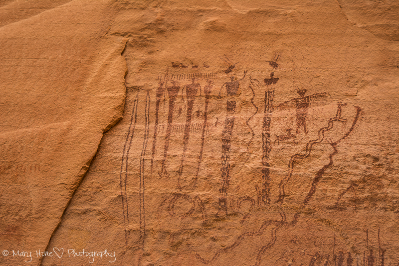 Pictographs and rainbows