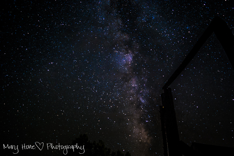 Milky way star photography