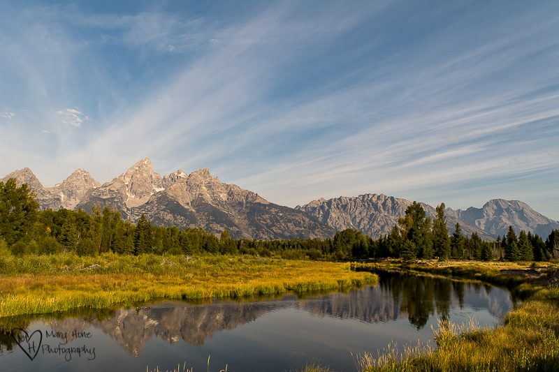Tetons in the morning