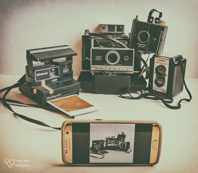 vintage cameras, Artsy Fartsy Tuesday-Photographing Vintage Finds