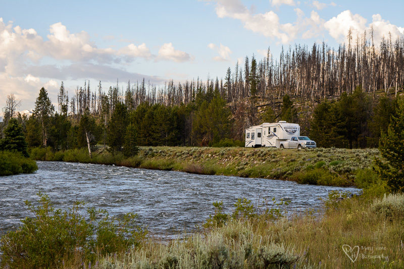 RVing on the Salmon river