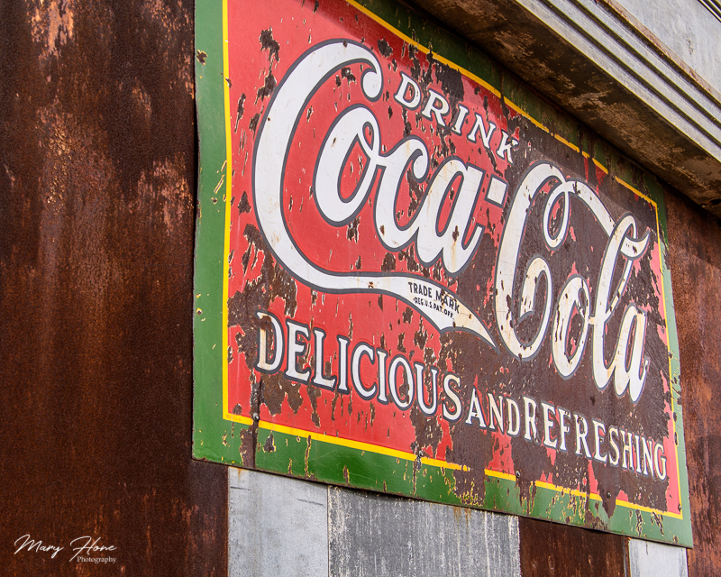 old coca cola sign 