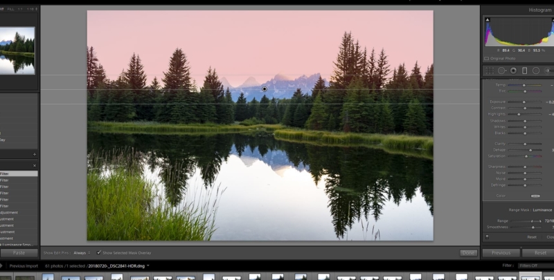 From Clicking to Creating-Graduated Filter in Lightroom