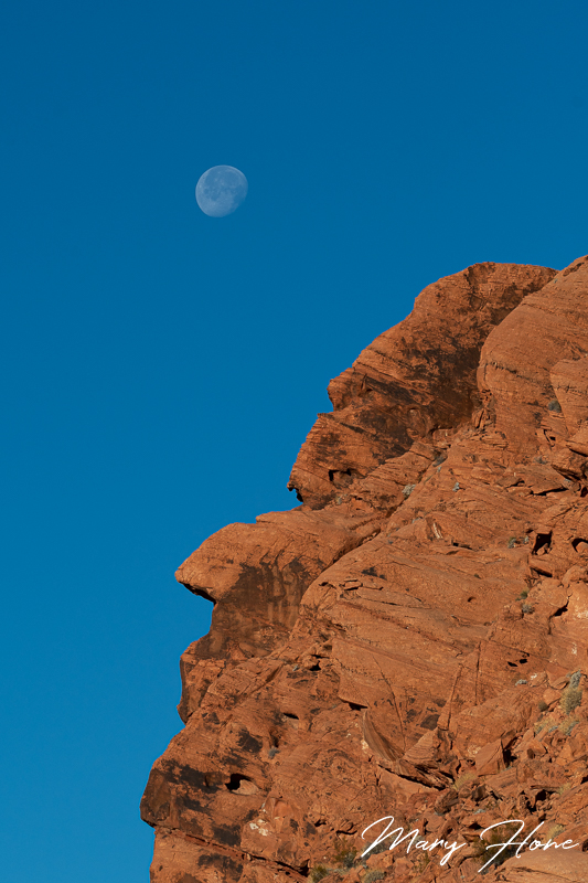 red rock and blue sky